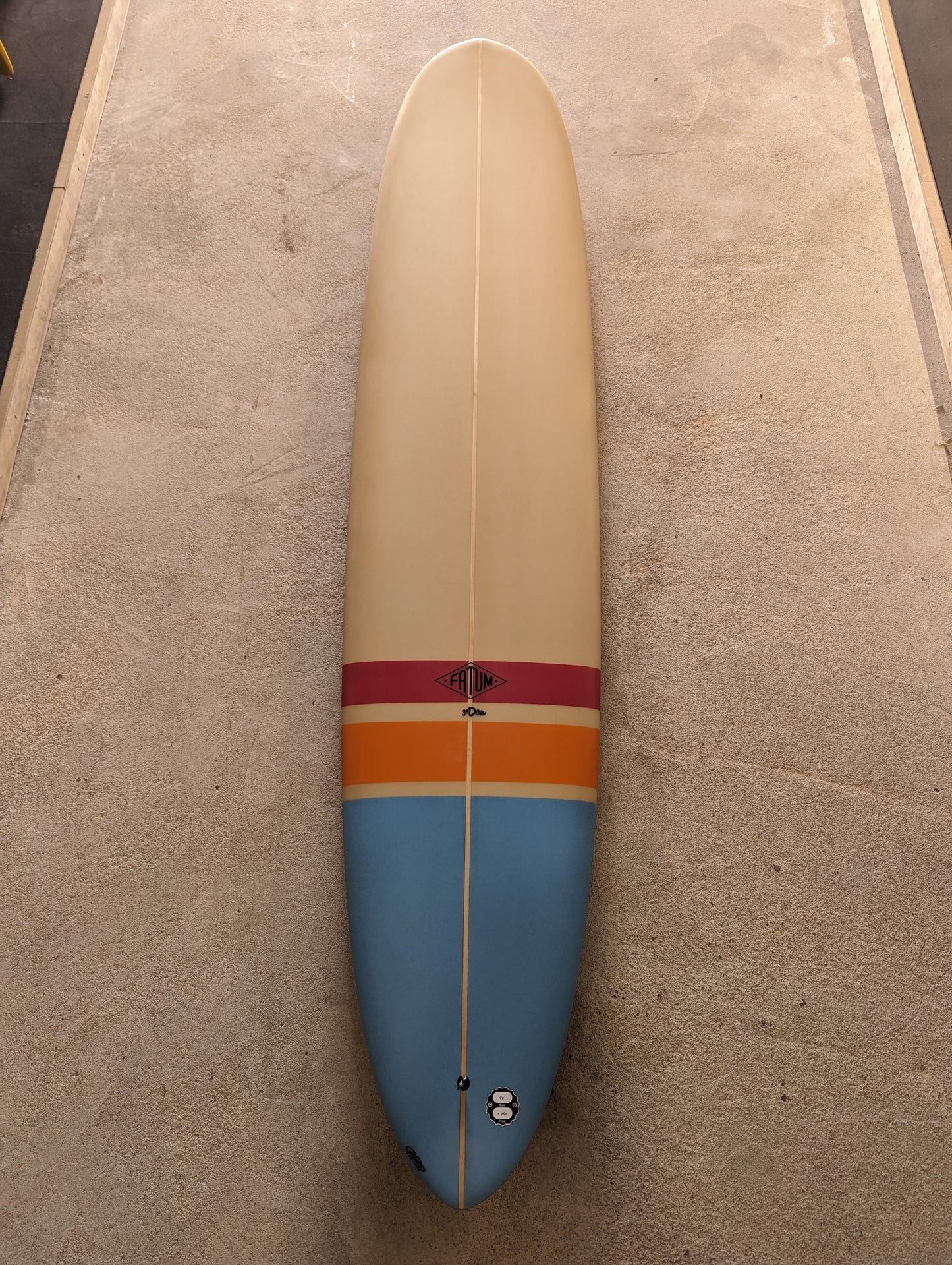 Fatum ZeDon 9'2" - Polyola Recycled Blank and Rainbow Tail