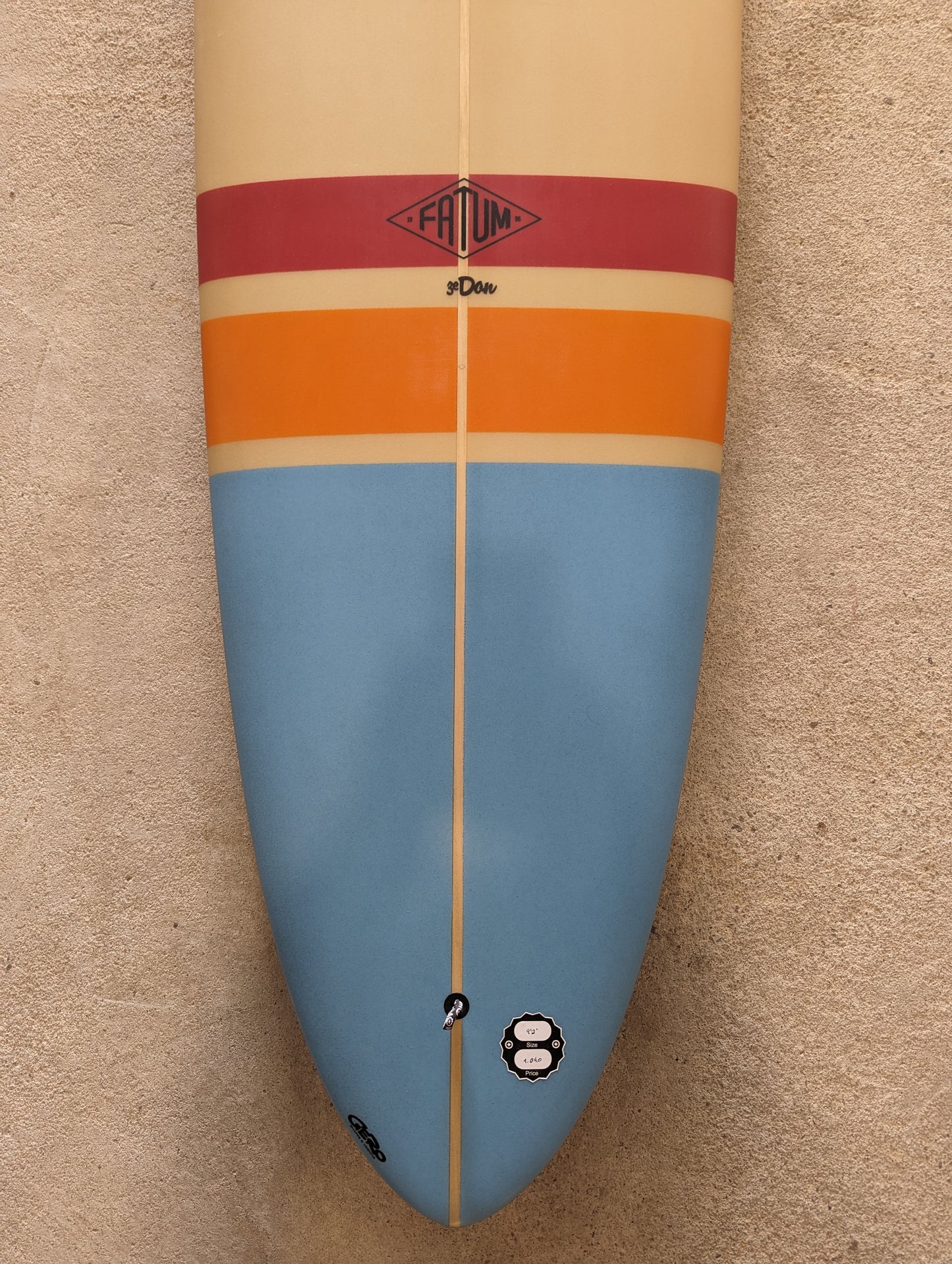 Fatum ZeDon 9'2" - Polyola Recycled Blank and Rainbow Tail