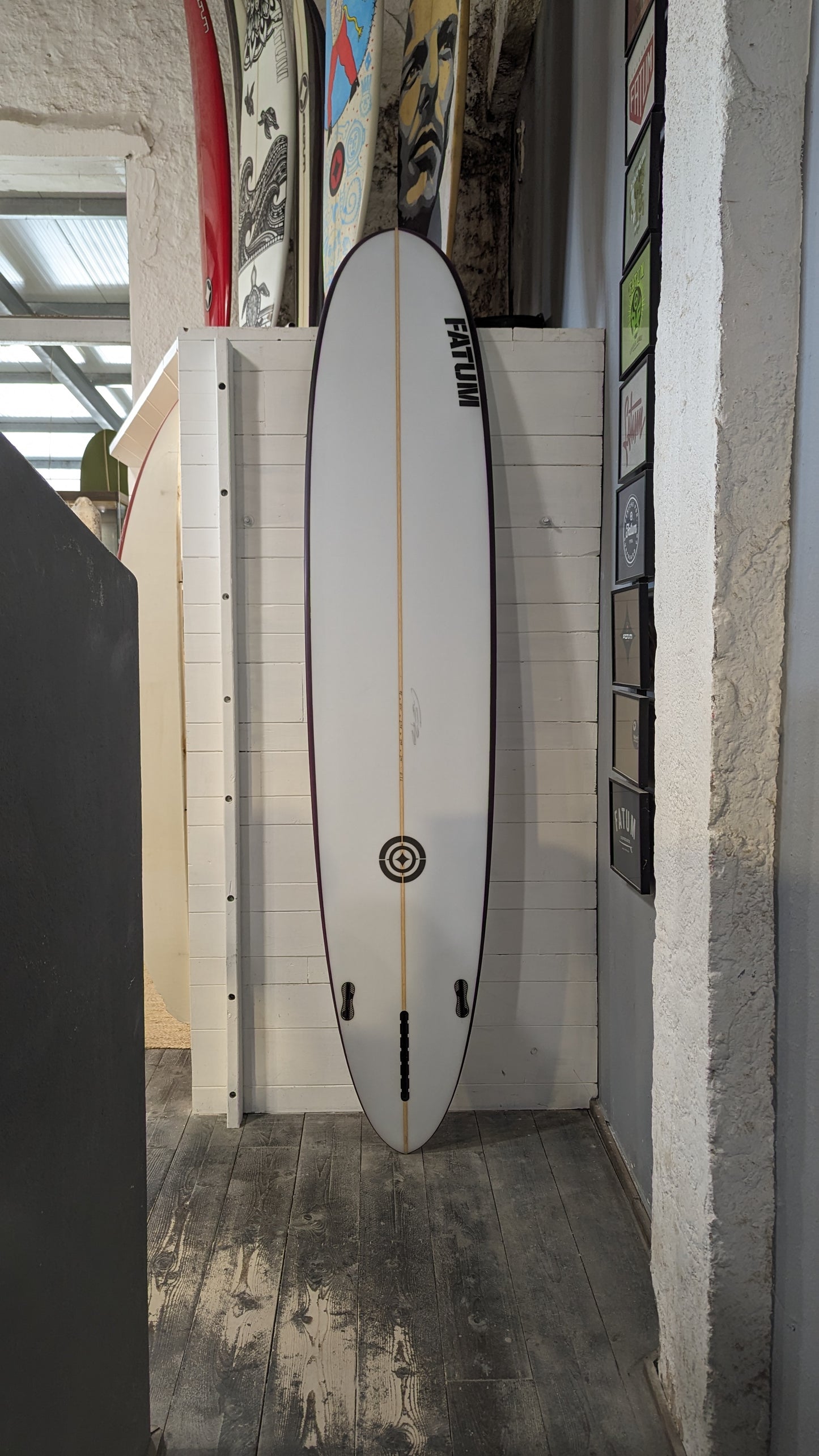 Fatum Sniper 9'0" Black / Purple Rails