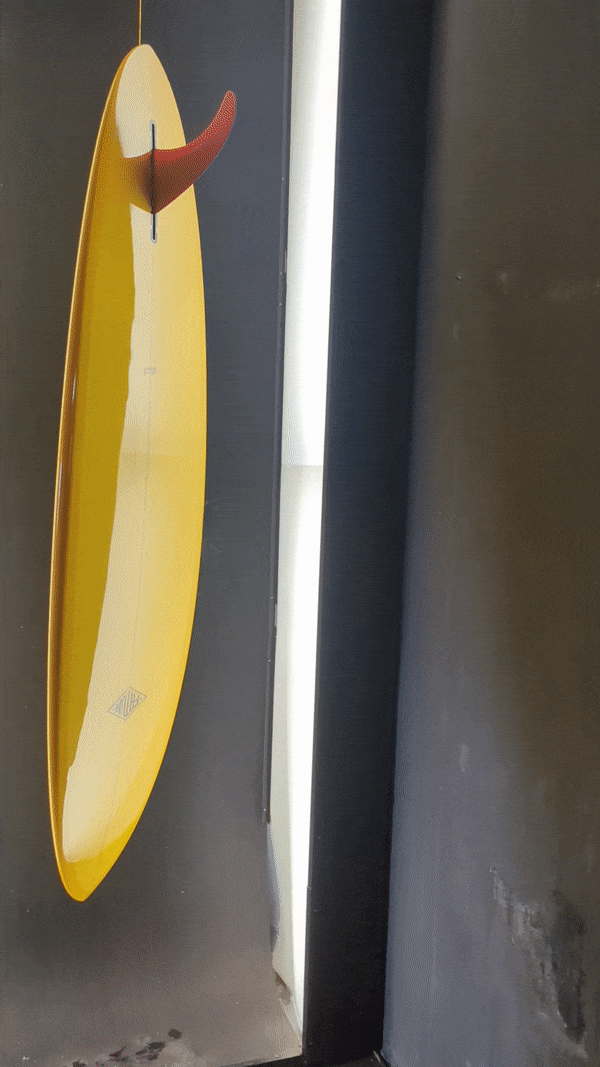 Fatum Floyd 6'6" Burnt Orange Resin Tint and Polish