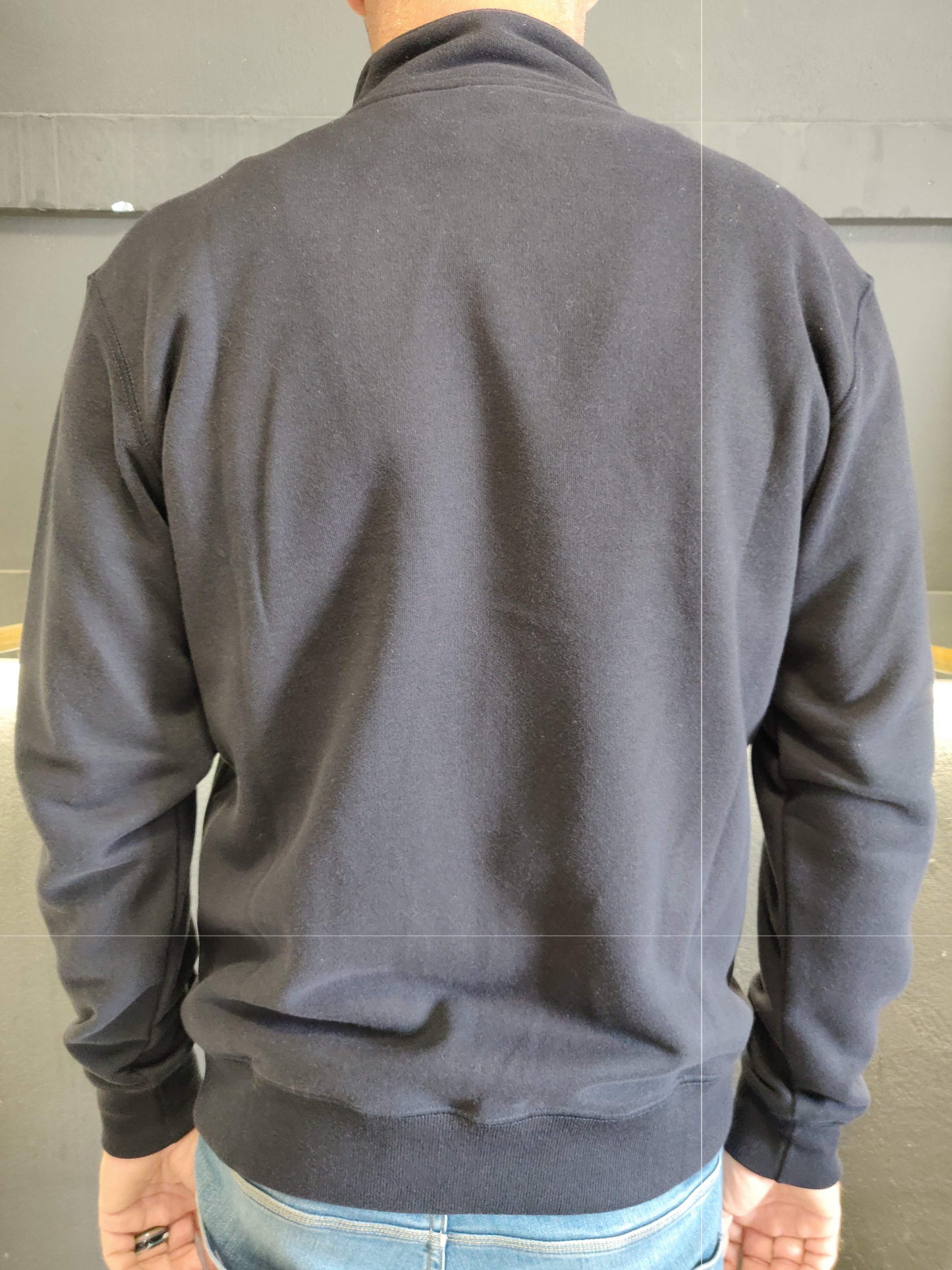 Fatum Ribbon Zipper in Navy Blue