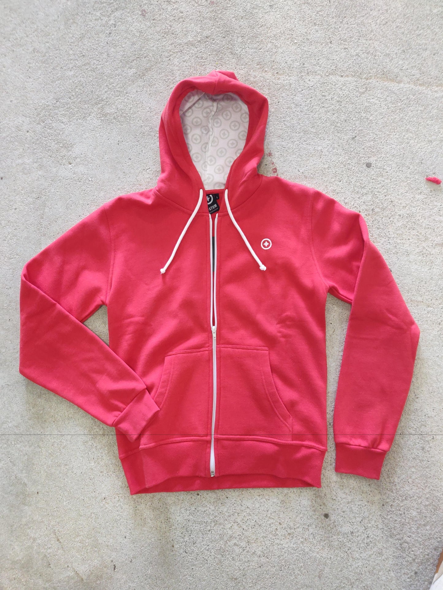 Fatum Surefcheck hoodie in Red