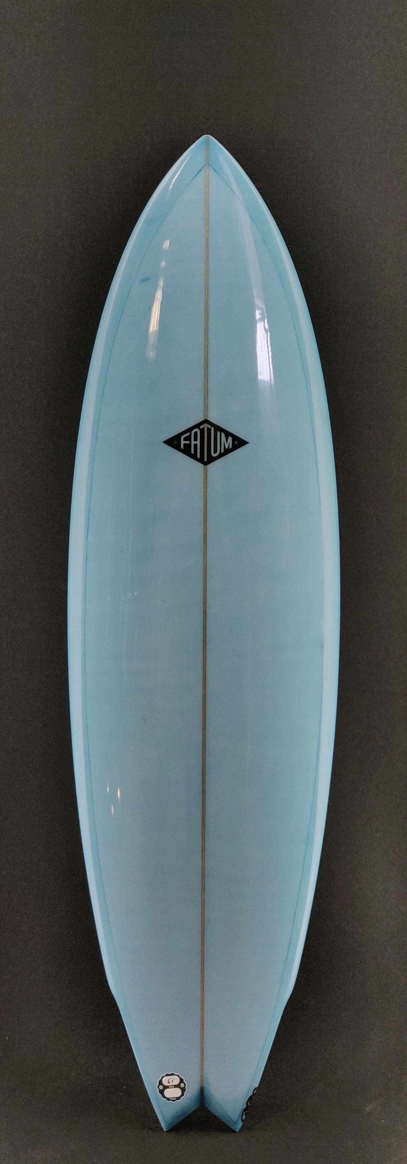 Fatum Axiom 6'1 - Blue Resin Tint and Polish