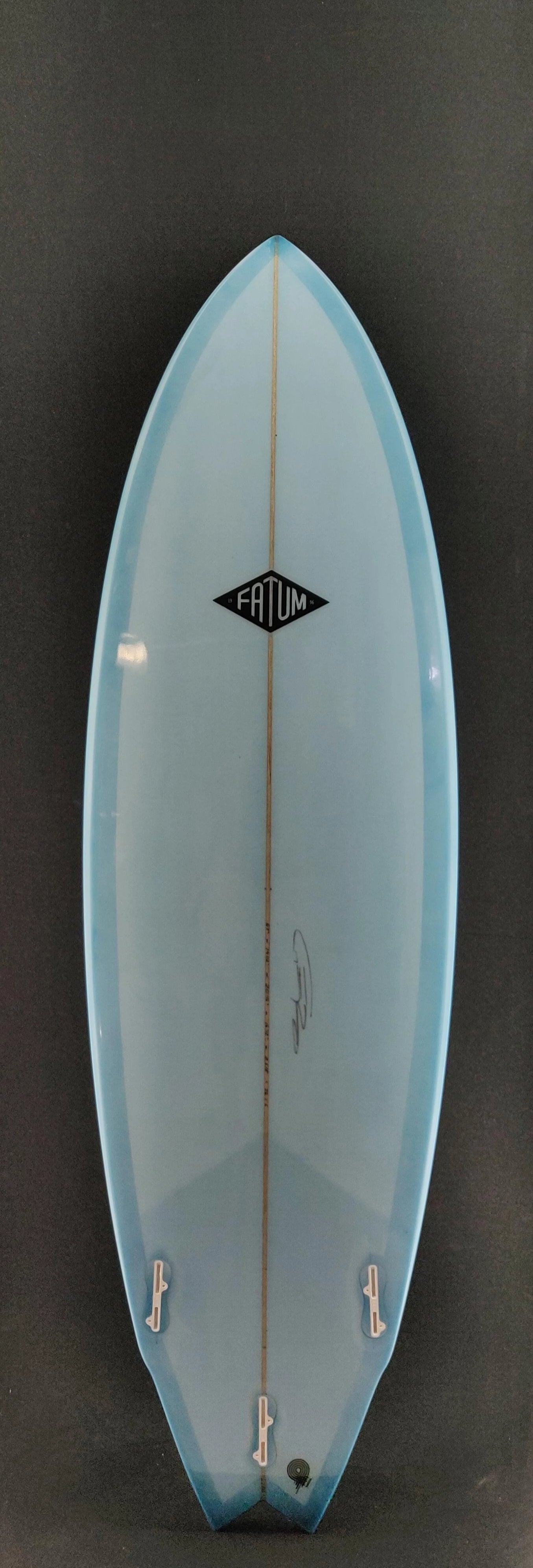 Fatum Axiom 6'1 - Blue Resin Tint and Polish