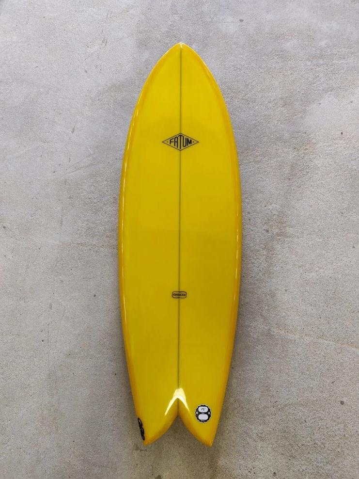 Fatum Disco 5'6" - Yellow Tint & Polish