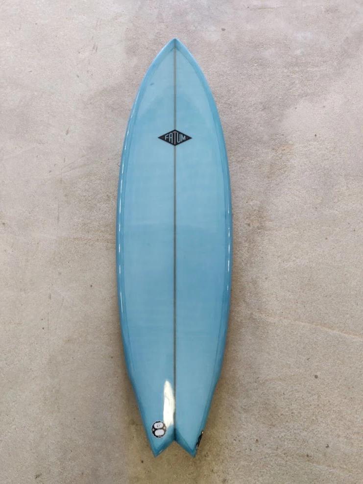 Fatum Axiom 6'1 - Blue Resin Tint and Polish