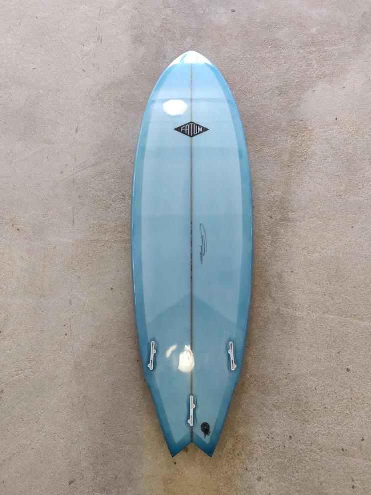 Fatum Axiom 6'1 - Blue Resin Tint and Polish