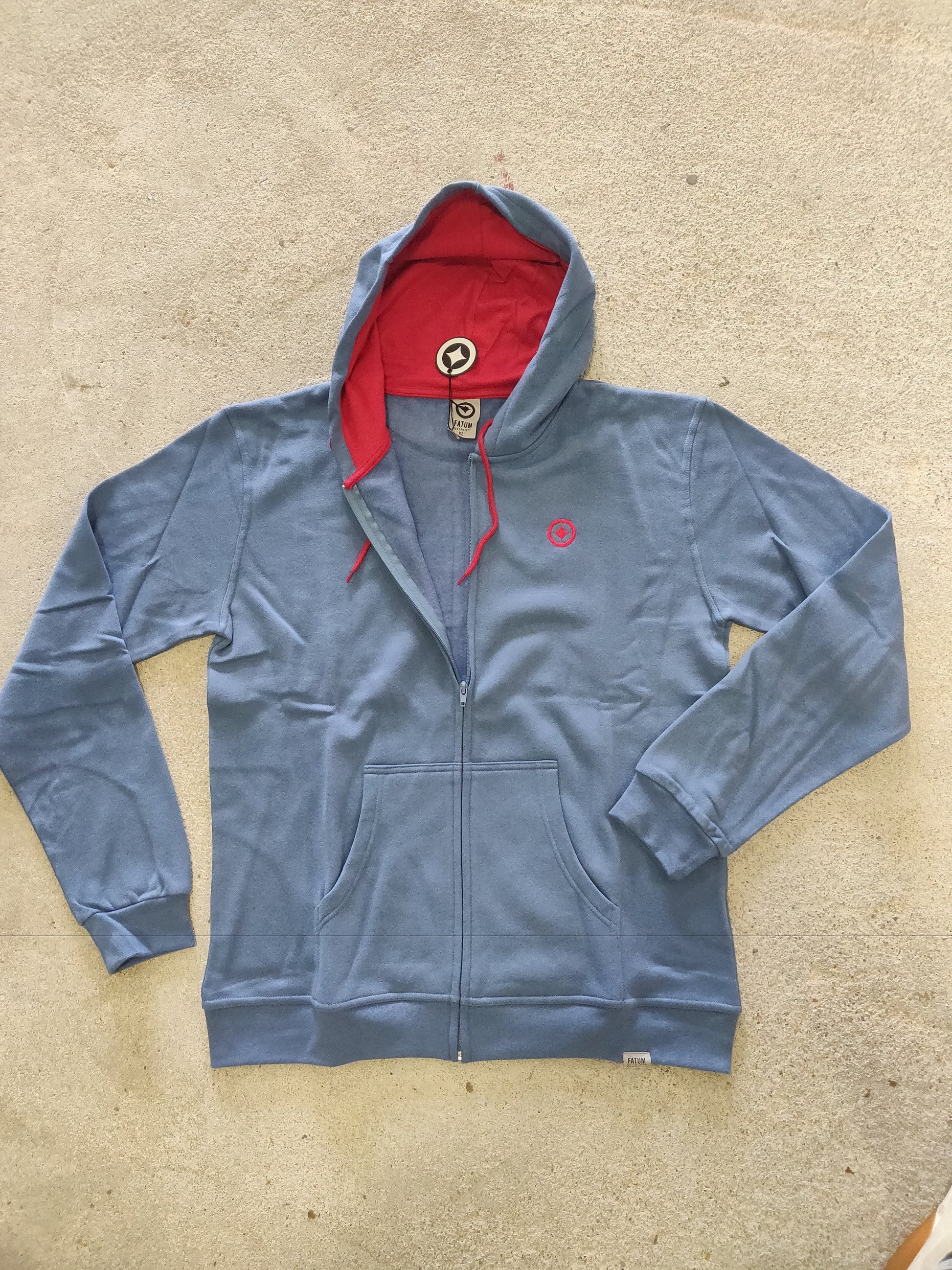 Fatum Coastal Hoodie in Light Blue