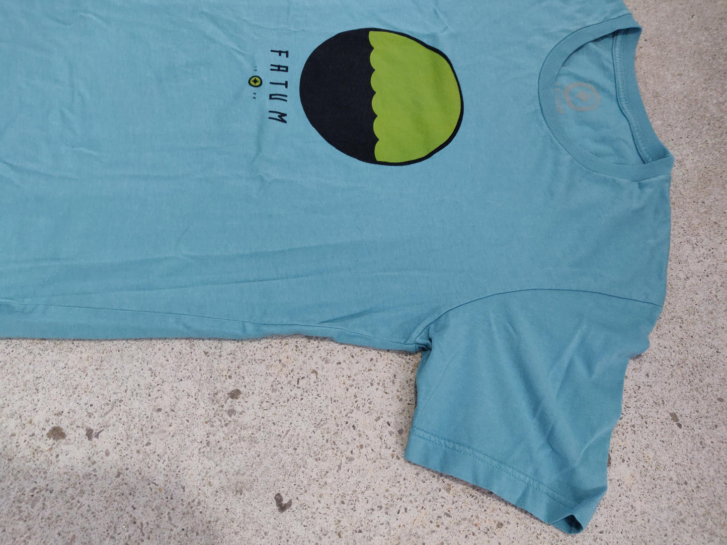 Fatum Telescope Tee - Sea Blue