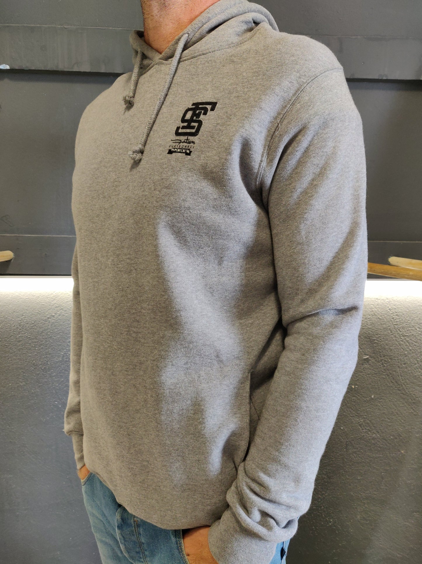 Fatum Stamp Hoodie - Grey