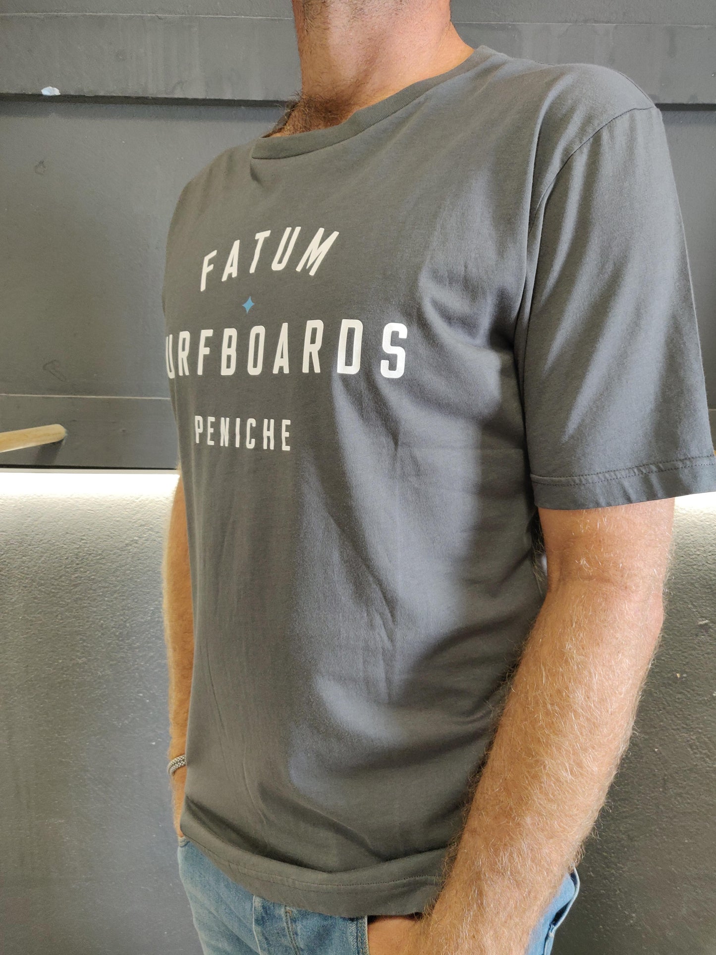 Fatum Stamp T-Shirt - Grey