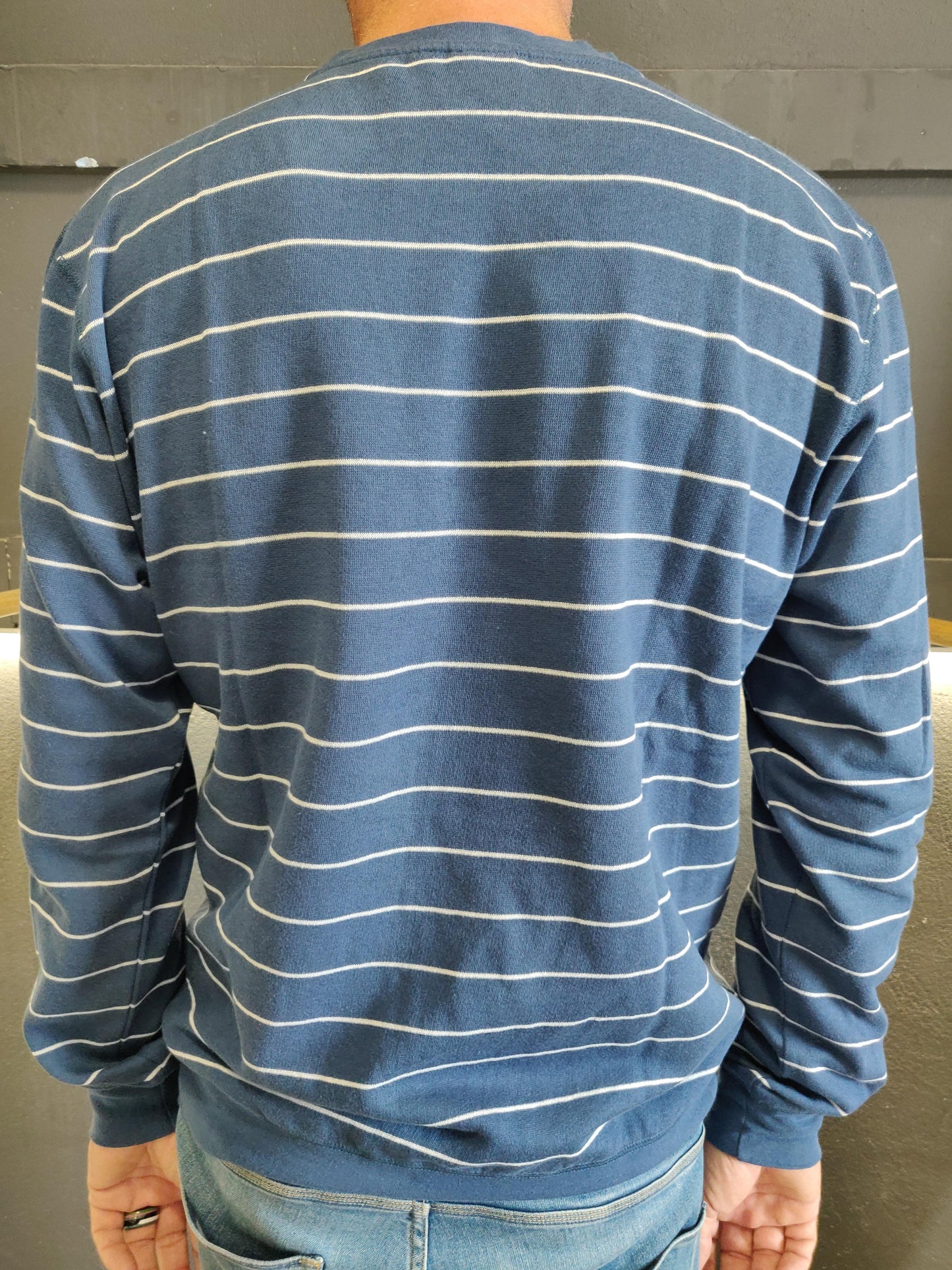 Fatum Otis Sweat - Blue Stripes