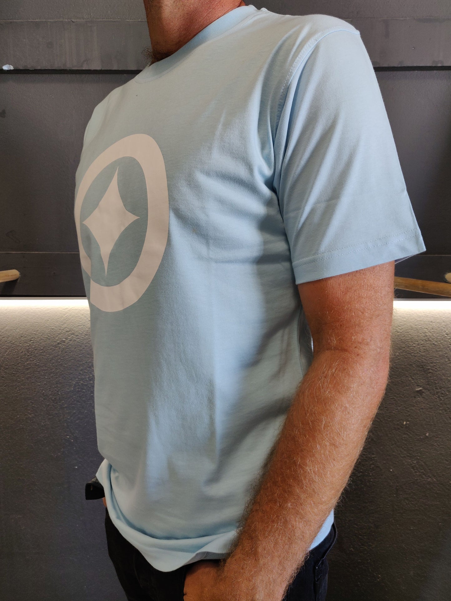 Fatum Lone Star T-Shirt - Powder Blue