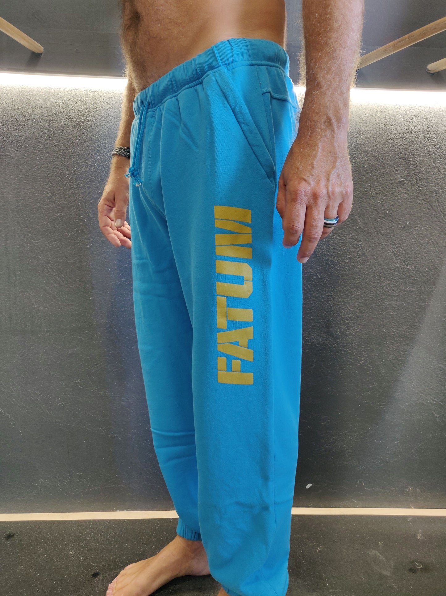 Fatum Mens Chill Pants - Sea Blue