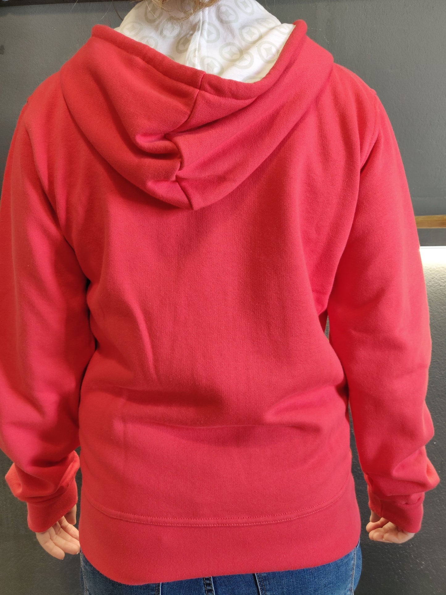 Fatum Ladies Surfcheck Hoodie - Chilli Red