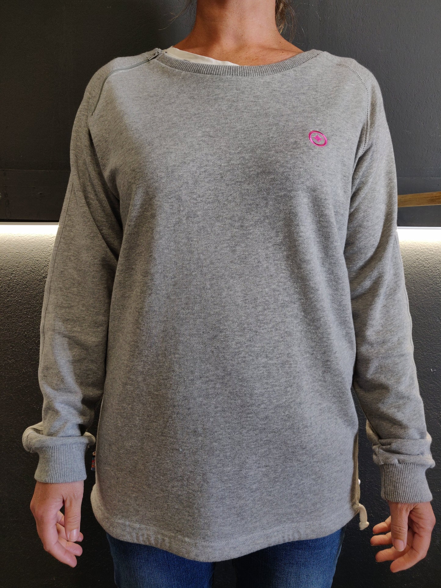 Fatum Ladies Crew - Grey