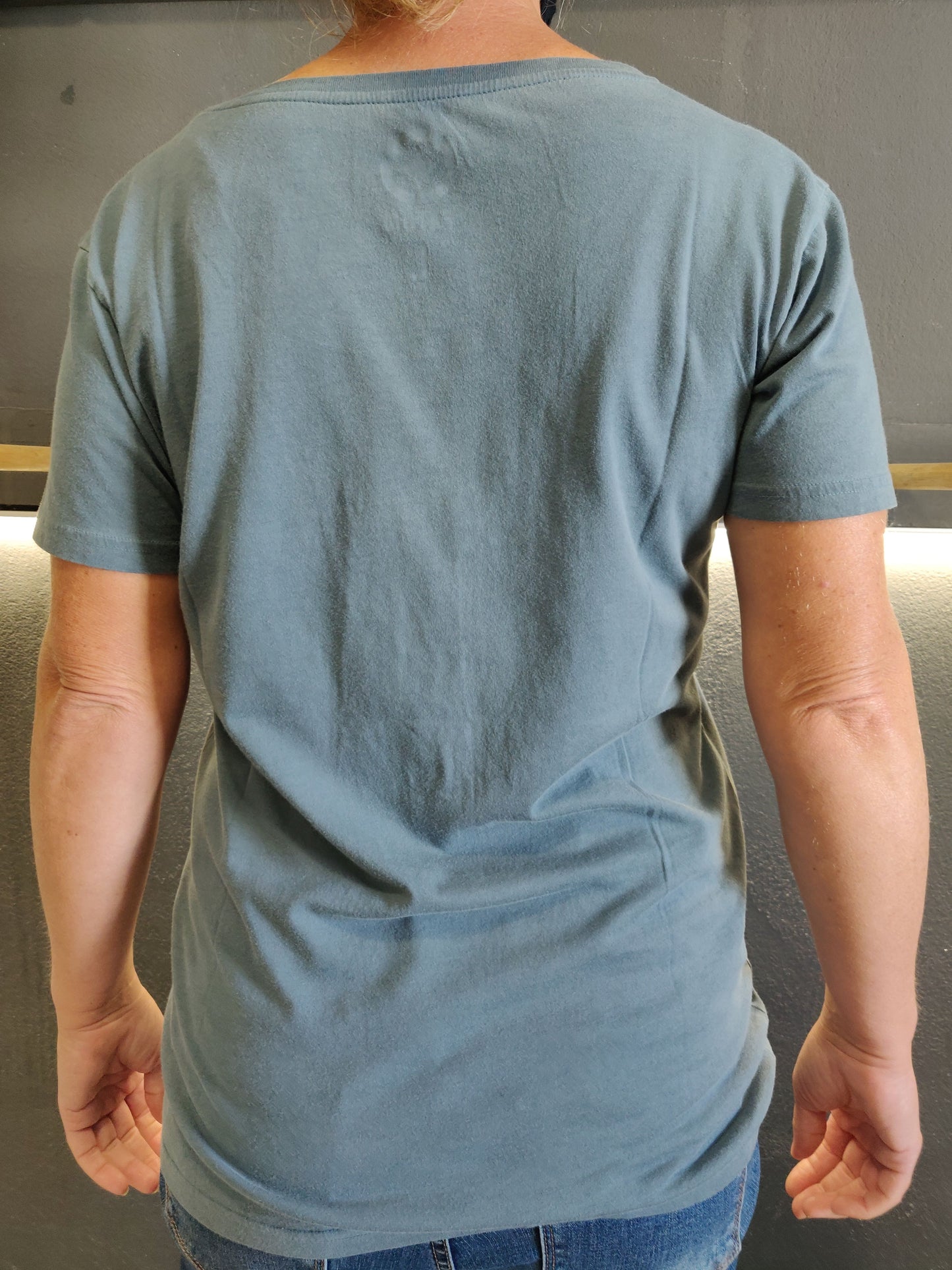 Fatum Ladies Settle T-Shirt - Blue