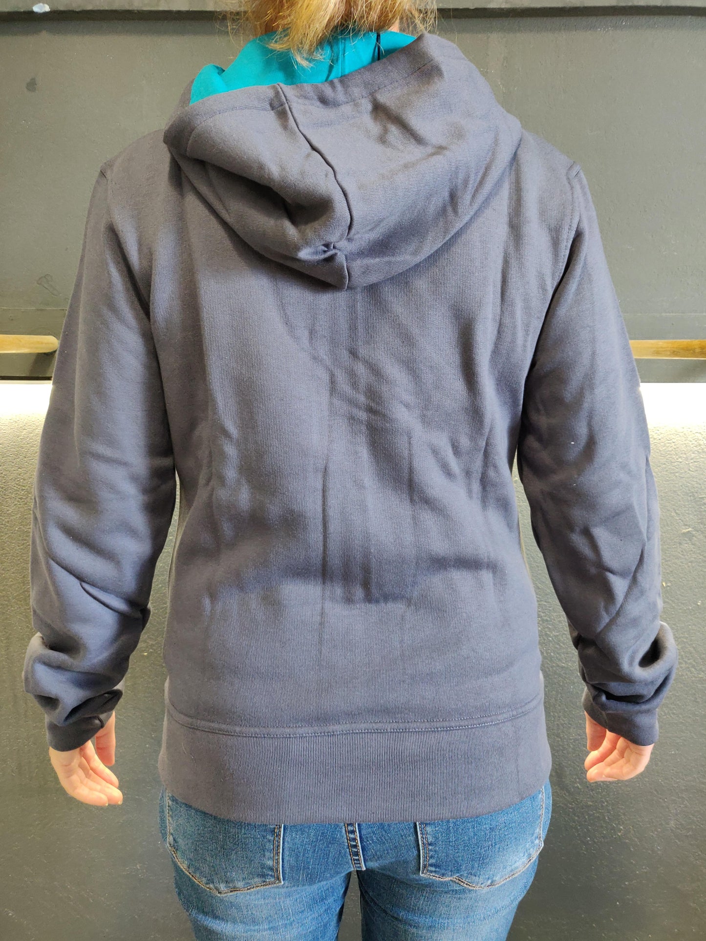 Fatum Ladies Coastal Hoodie - Blue/Grey