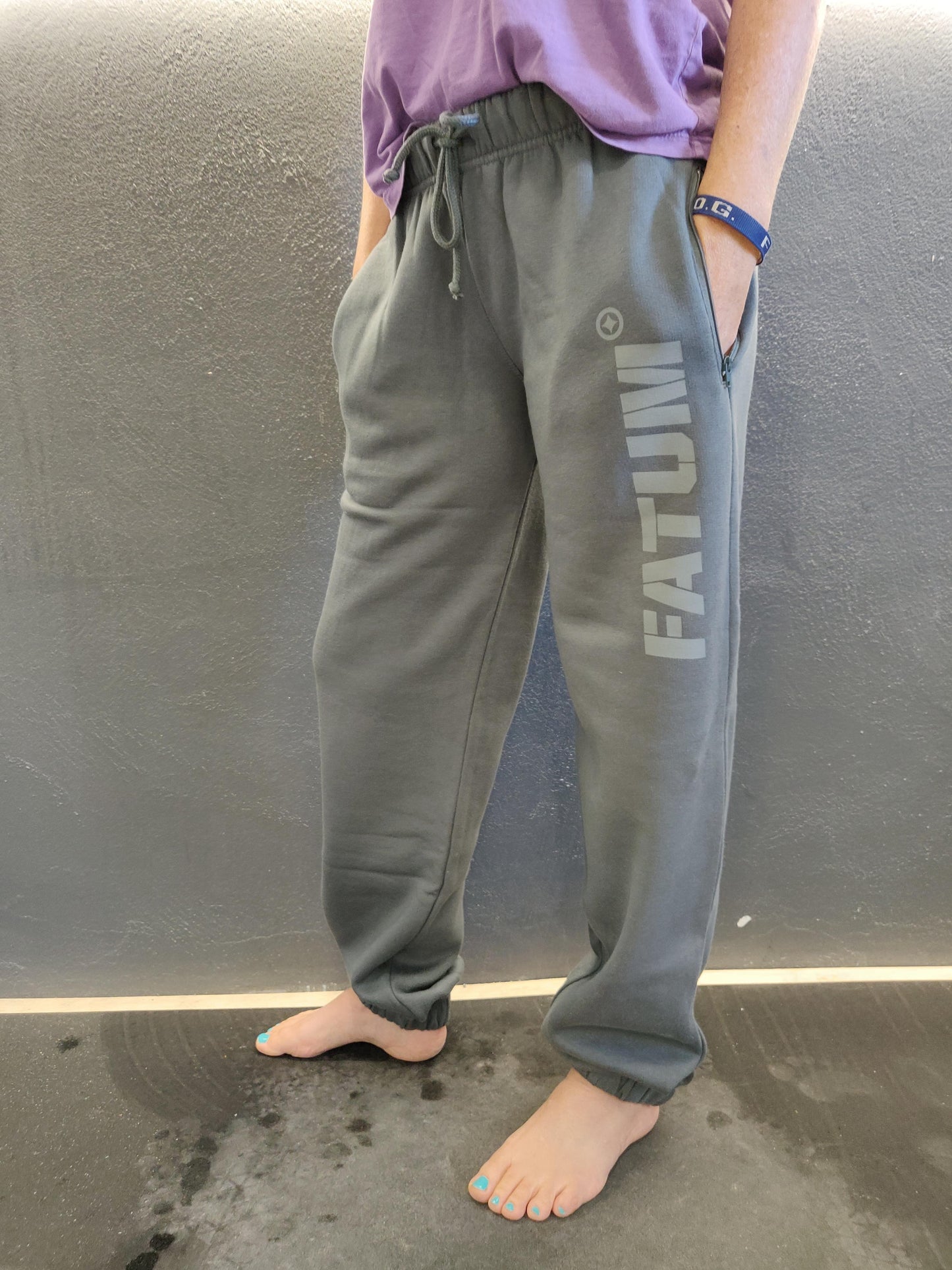 Fatum Ladies Zip Pocket Chill - Grey Green