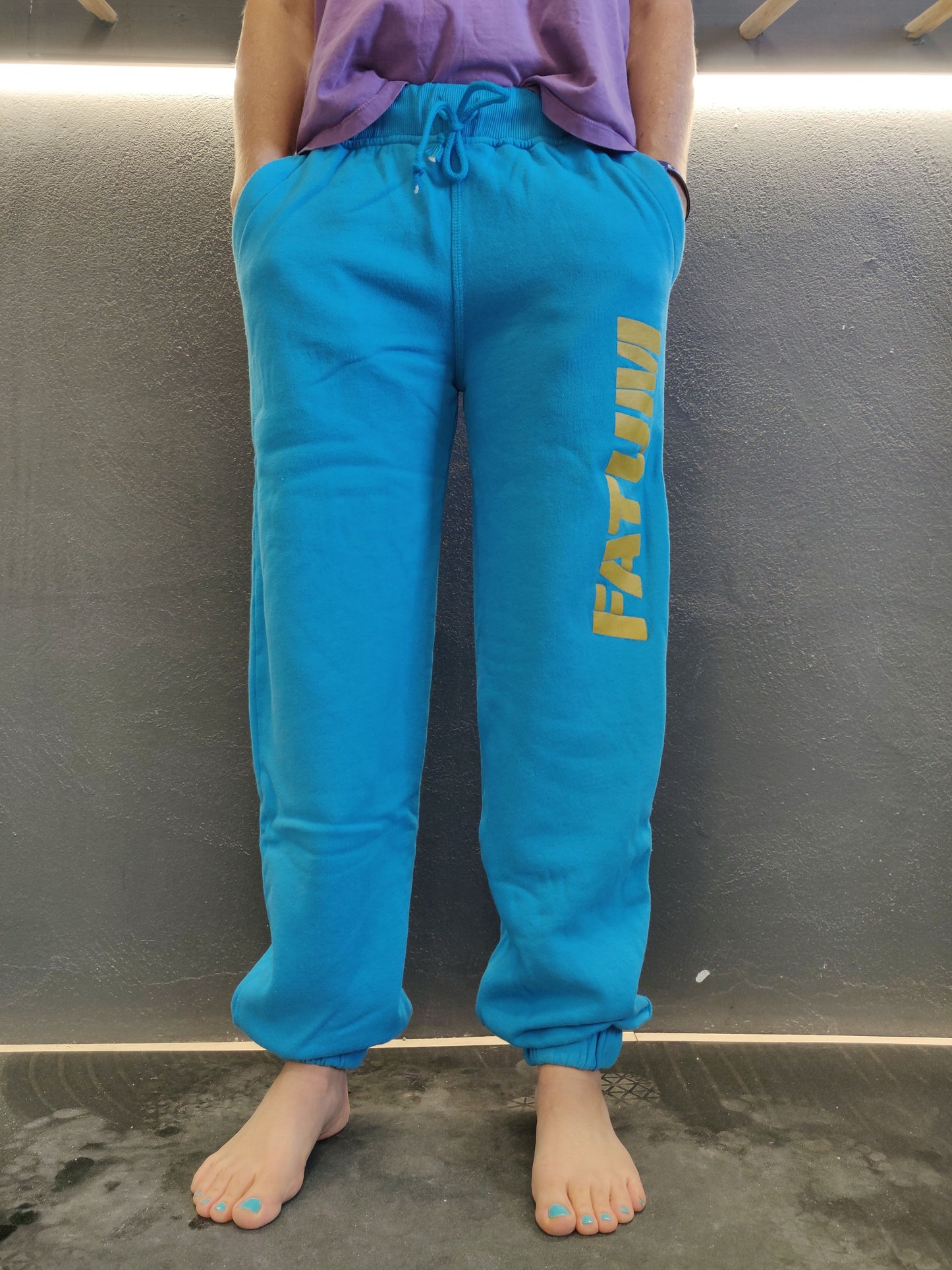 Fatum Ladies Chill Pants - Aqua Blue