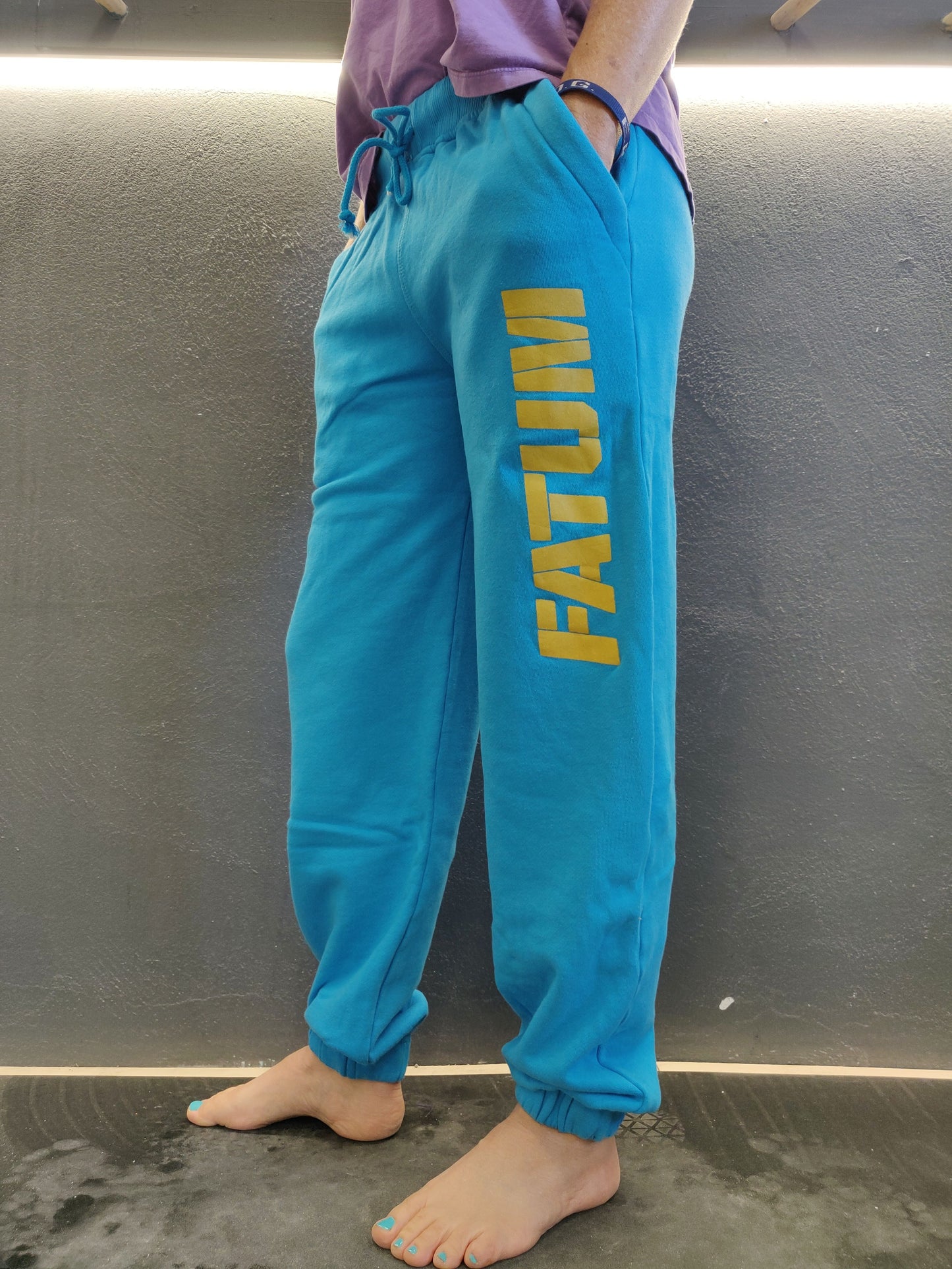 Fatum Ladies Chill Pants - Aqua Blue