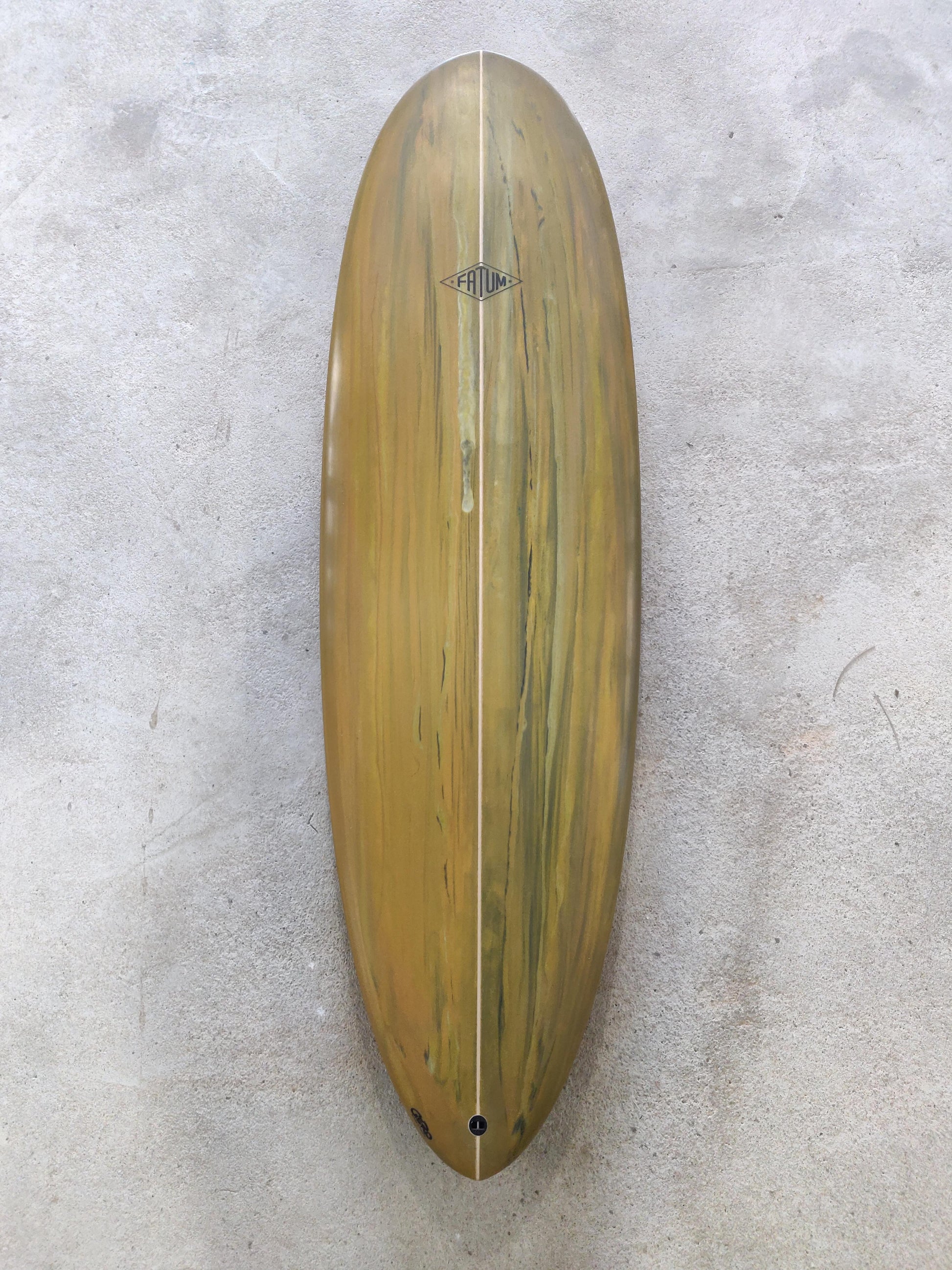 Fatum Displacement Hull 6'4" in earth colours