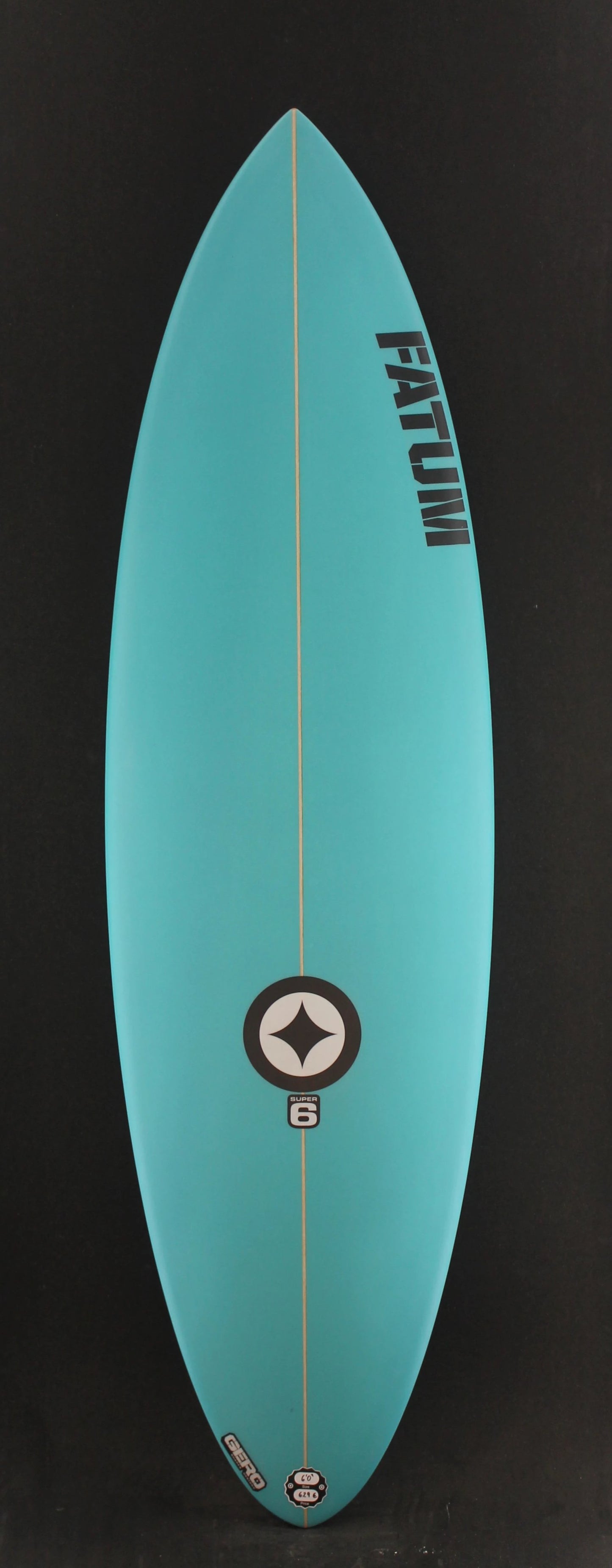 Fatum Super Six 6'0" - Turquoise Spray