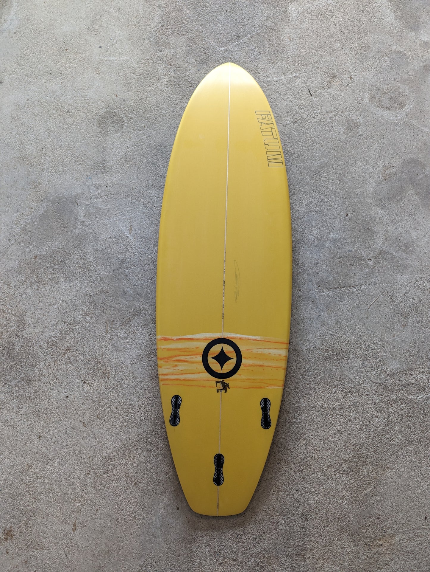 Fatum Bulldog 6'3" Orange Powder Dash