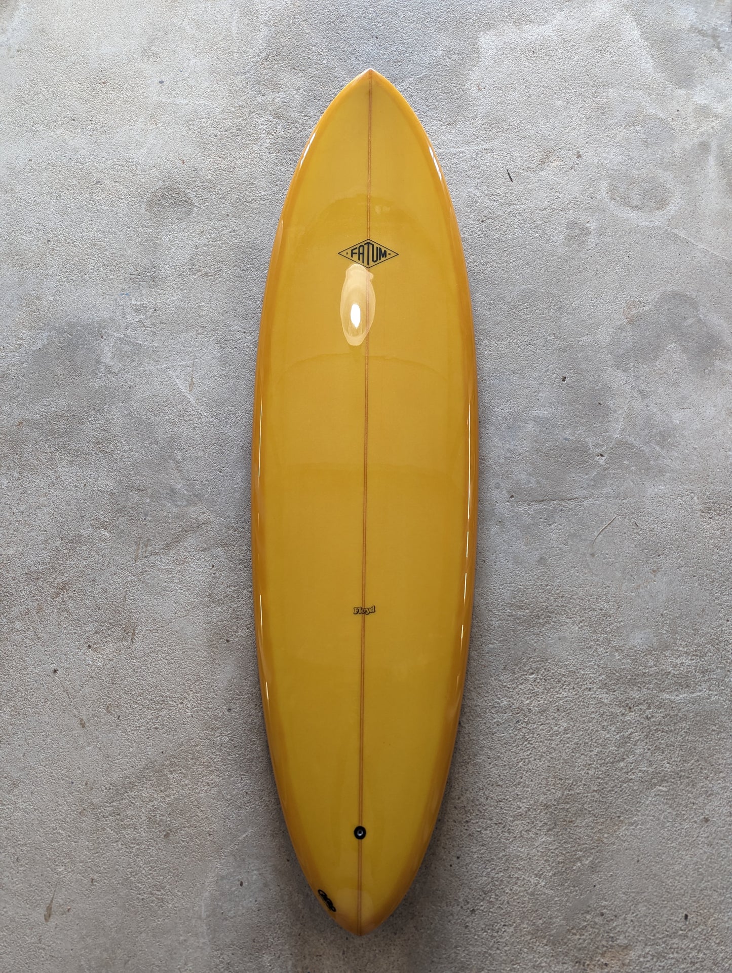 Fatum Floyd 6'6" Burnt Orange Resin Tint and Polish