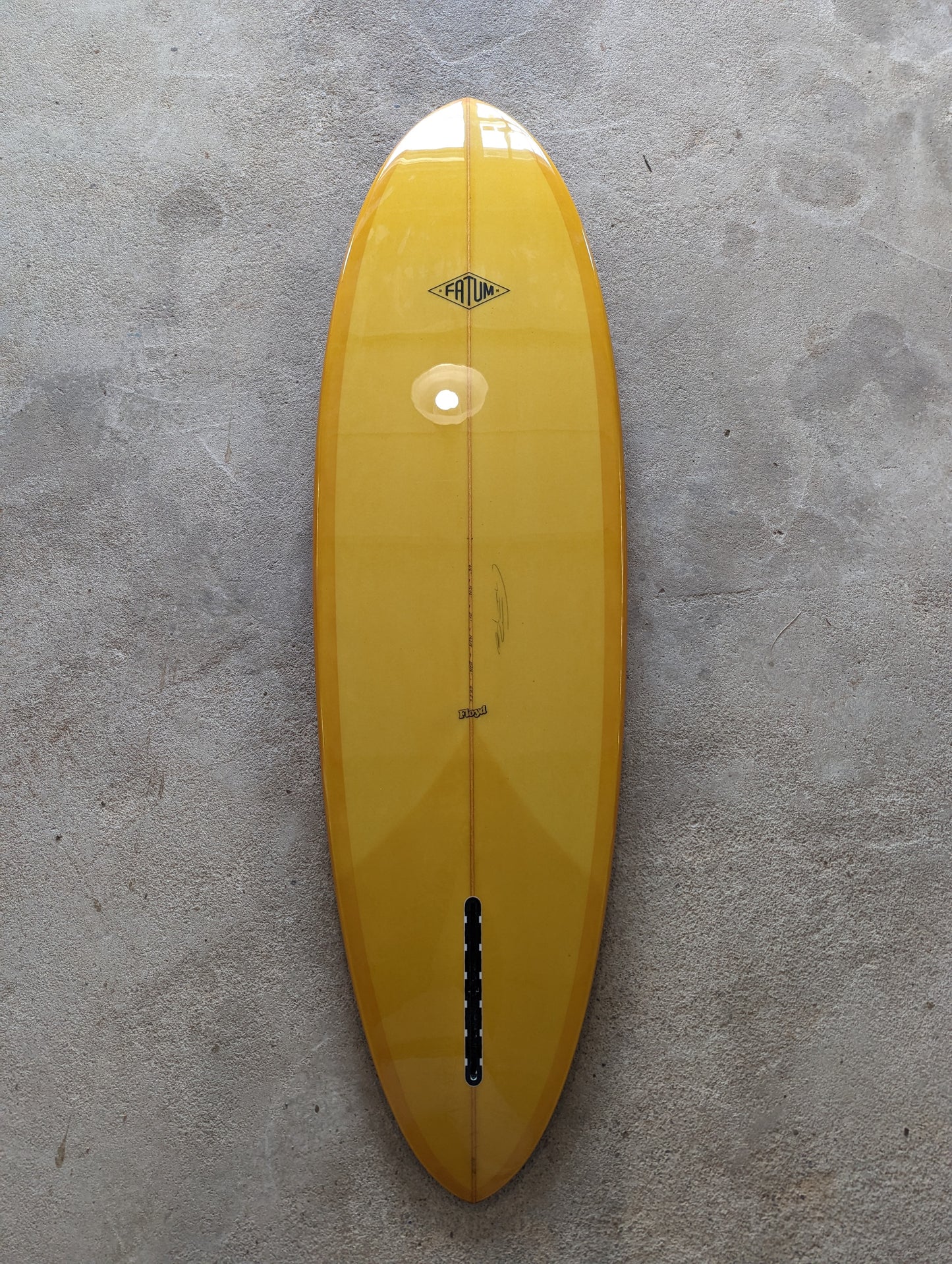 Fatum Floyd 6'6" Burnt Orange Resin Tint and Polish