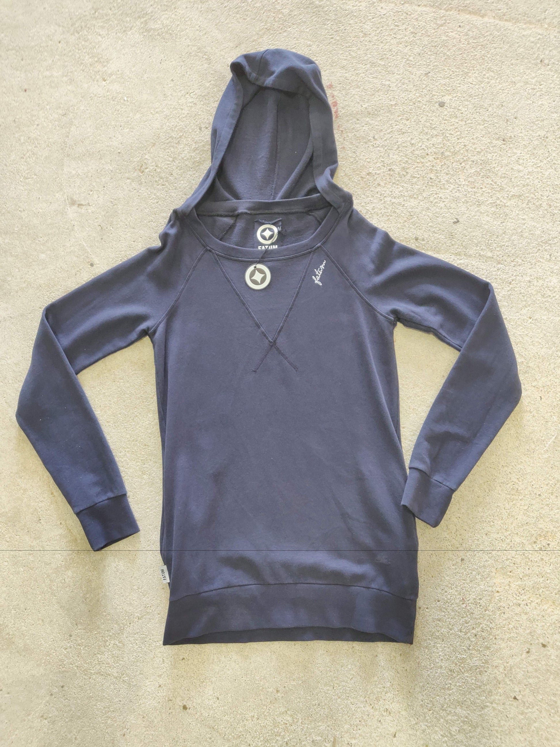 Fatum Cross Ladies Hoodie - Dark