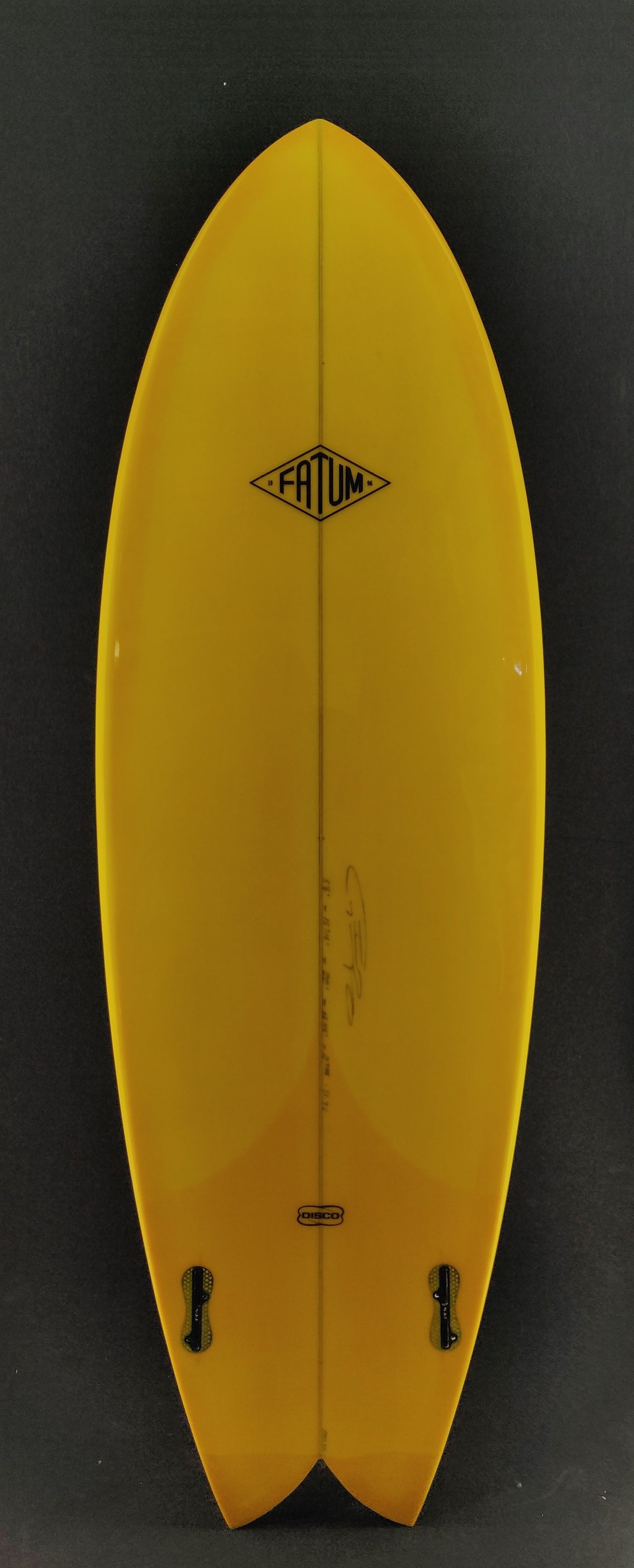 Fatum Disco 5'6" - Yellow Tint & Polish