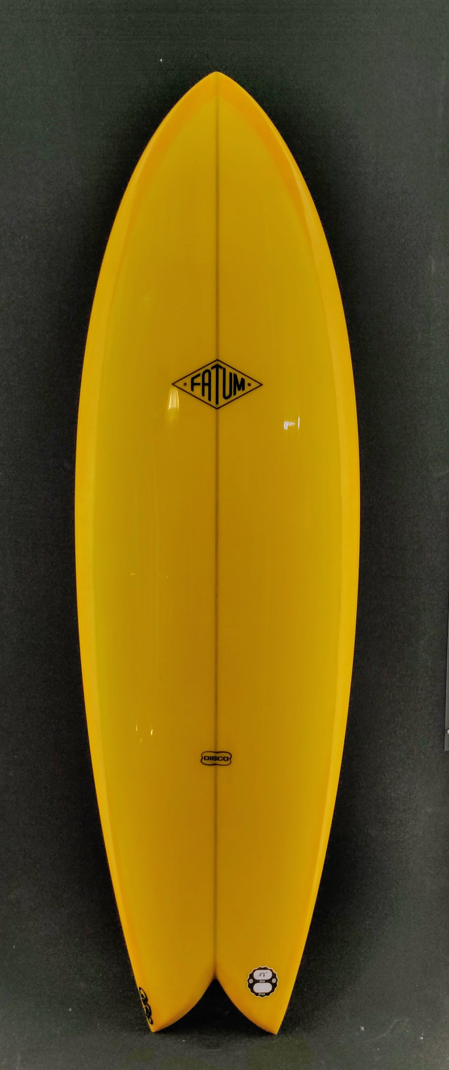Fatum Disco 5'6" - Yellow Tint & Polish