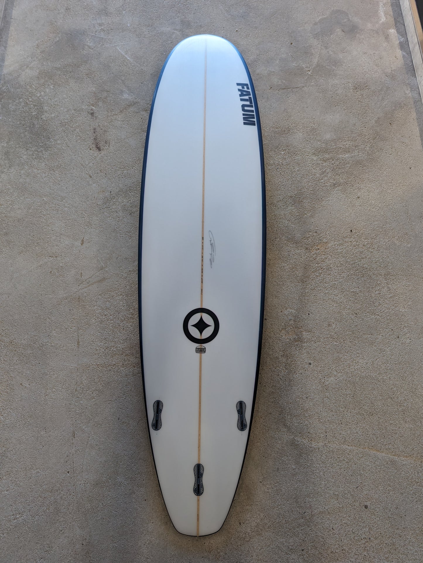 Fatum Buffer 8'0" - Black Rails