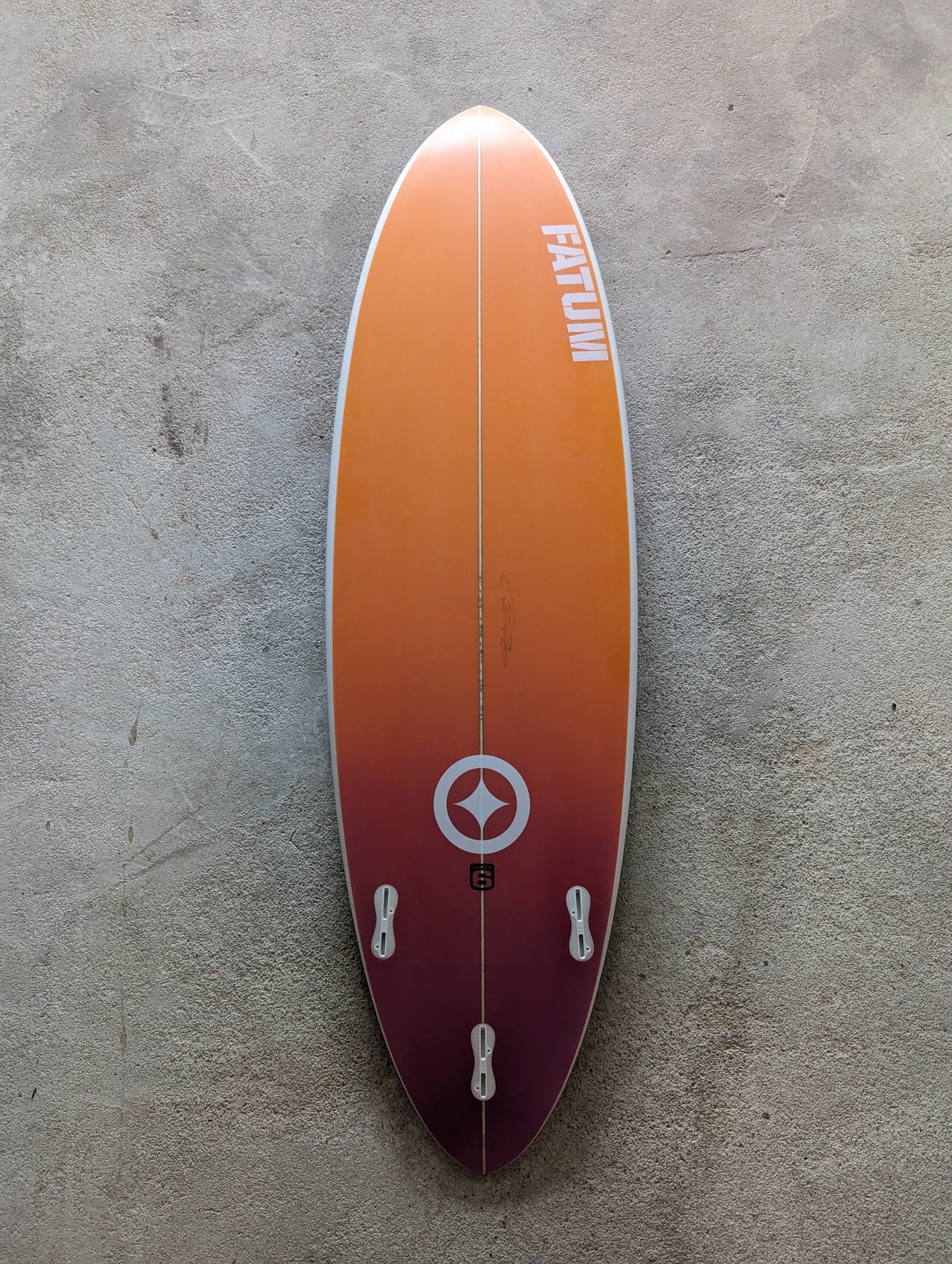 Fatum Super Six 6'1" - Sunrise Spray