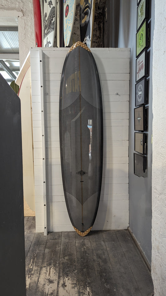 Fatum Therapy 8'0" - Grey Resin Tint with nose and tail blocks