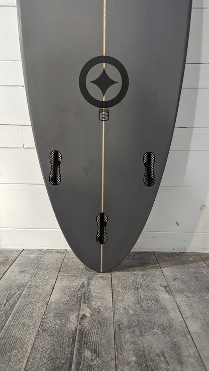 Fatum Super Six 6'4" - Carbon Grey