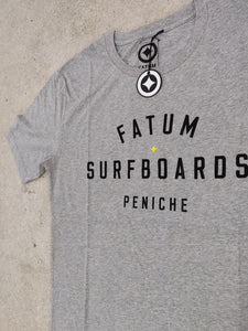 Fatum Stamp T-Shirt - Heather Grey