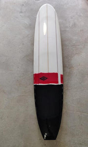 Fatum Majestic 9'2" - Black/Red Stripe Triple Stringer
