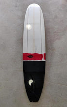 Load image into Gallery viewer, Fatum Majestic 9&#39;2&quot; - Black/Red Stripe Triple Stringer